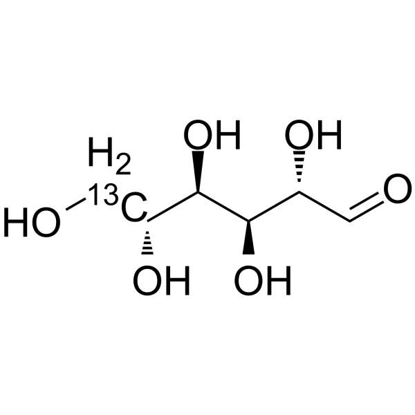 D-Mannose-13C-5 Structure