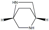 (1R,4R)-2,5-Diazabicyclo(2.2.2)octane Structure