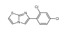 6-(2,4-dichlorophenyl)imidazo[2,1-b]thiazole Structure