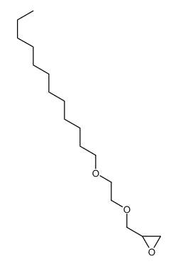 2-(2-dodecoxyethoxymethyl)oxirane Structure