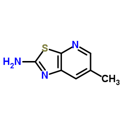 6-Methyl[1,3]thiazolo[5,4-b]pyridin-2-amine结构式