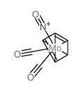 Molybdenum, dicarbonyl(h5-2,4-cyclopentadien-1-yl)nitrosyl- structure