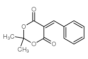 2,2-DIMETHYL-5-(PHENYLMETHYLENE)-1,3-DIOXANE-4,6-DIONE结构式