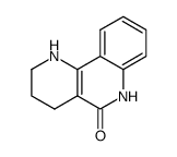 1,2,3,4,5,6-hexahydro-benzo[h][1,6]naphthyridin-5-one Structure