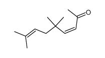 (Z)-2,5,5-trimethyl-2,6-nonadien-8-one Structure