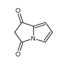 pyrrolizine-1,3-dione结构式