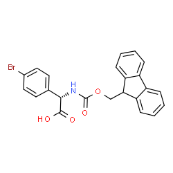 Fmoc-L-Phg(4-Br)-OH Structure