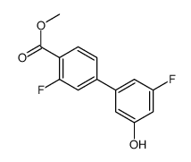 methyl 2-fluoro-4-(3-fluoro-5-hydroxyphenyl)benzoate Structure