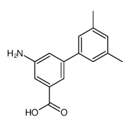 3-amino-5-(3,5-dimethylphenyl)benzoic acid结构式