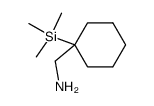 1-(aminomethyl)-1-(trimethylsilyl)cyclohexane结构式