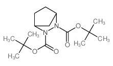 2,3-Diazabicyclo[2.2.1]heptane-2,3-dicarboxylicacid, 2,3-bis(1,1-dimethylethyl) ester结构式