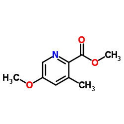 Methyl 5-methoxy-3-methylpicolinate Structure