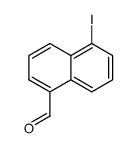 5-iodonaphthalene-1-carbaldehyde Structure