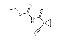 Carbamic acid,[(1-cyanocyclopropyl)carbonyl]-,ethyl ester (9CI) picture