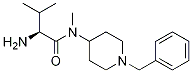 (S)-2-AMino-N-(1-benzyl-piperidin-4-yl)-3,N-diMethyl-butyraMide结构式