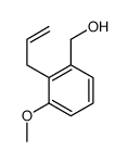 (3-methoxy-2-prop-2-enylphenyl)methanol结构式