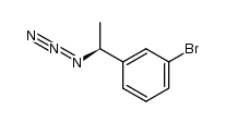 (S)-1-(1-azidoethyl)-3-bromobenzene Structure