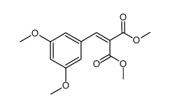 dimethyl 2-(3,5-dimethoxybenzylidene)malonate Structure