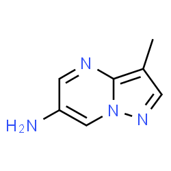 3-Methylpyrazolo[1,5-a]pyrimidin-6-amine结构式