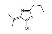 4H-Imidazol-4-one,1,5-dihydro-5-(1-methylethylidene)-2-propyl-(9CI) Structure