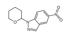 5-NITRO-1-(TETRAHYDRO-2H-PYRAN-2-YL)-1H-INDAZOLE picture