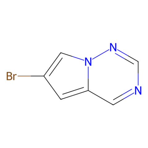6-Bromopyrrolo[2,1-f][1,2,4]triazine Structure
