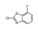 2-氯-7-氟苯并[d]噻唑结构式