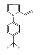 1-ó4-(三氟甲基)苯-吡唑-2-甲醛结构式