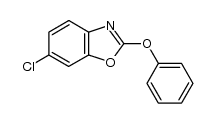 6-chloro-2-phenoxybenzoxazole Structure