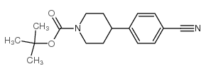 1-叔丁氧羰基-4-(4'-氰基)哌啶图片