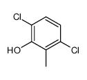 3,6-dichloro-2-methylphenol结构式