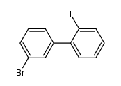 3-bromo-2'-iodobiphenyl Structure
