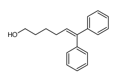 6,6-diphenyl-5-hexene-1-ol结构式