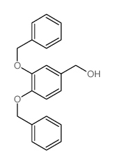 3,4-二(苄氧基)苄醇结构式