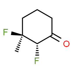 Cyclohexanone, 2,3-difluoro-3-methyl-, cis- (9CI) picture