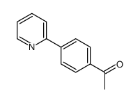 1-(4-pyridin-2-ylphenyl)ethanone Structure