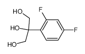 2-(2,4-difluorophenyl)-1,2,3-propanetriol Structure