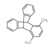 9,10[1',2']-Benzenoanthracene, 9,10-dihydro-1,4-dimethyl- (en)结构式
