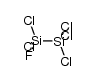 1,1,1,2,2-pentachloro-2-fluorodisilane结构式