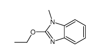 (9ci)-2-乙氧基-1-甲基-1H-苯并咪唑结构式