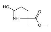 methyl 5-amino-2,2-dimethyl-5-oxopentanoate结构式