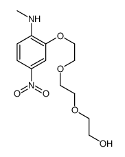 2-[2-[2-[2-(methylamino)-5-nitrophenoxy]ethoxy]ethoxy]ethanol Structure