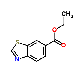 Ethyl 1,3-benzothiazole-6-carboxylate structure