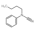 Cyanamide,N-butyl-N-phenyl-结构式