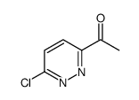 3-ACETYL-6-CHLOROPYRIDAZINE structure