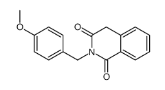 2-[(4-methoxyphenyl)methyl]-4H-isoquinoline-1,3-dione结构式