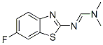 Methanimidamide, N-(6-fluoro-2-benzothiazolyl)-N,N-dimethyl- (9CI) picture