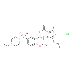 Vardenafil structure