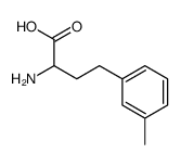 2-amino-4-(3-methylphenyl)butanoic acid结构式