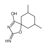 2-amino-7,9-dimethyl-1-oxa-3-azaspiro[4.5]dec-2-en-4-one Structure